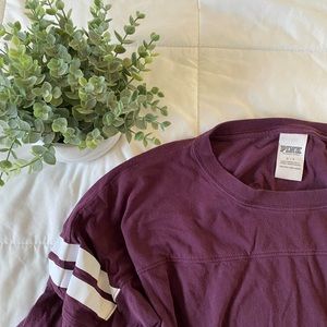 • Pink Oversized Jersey Tee •